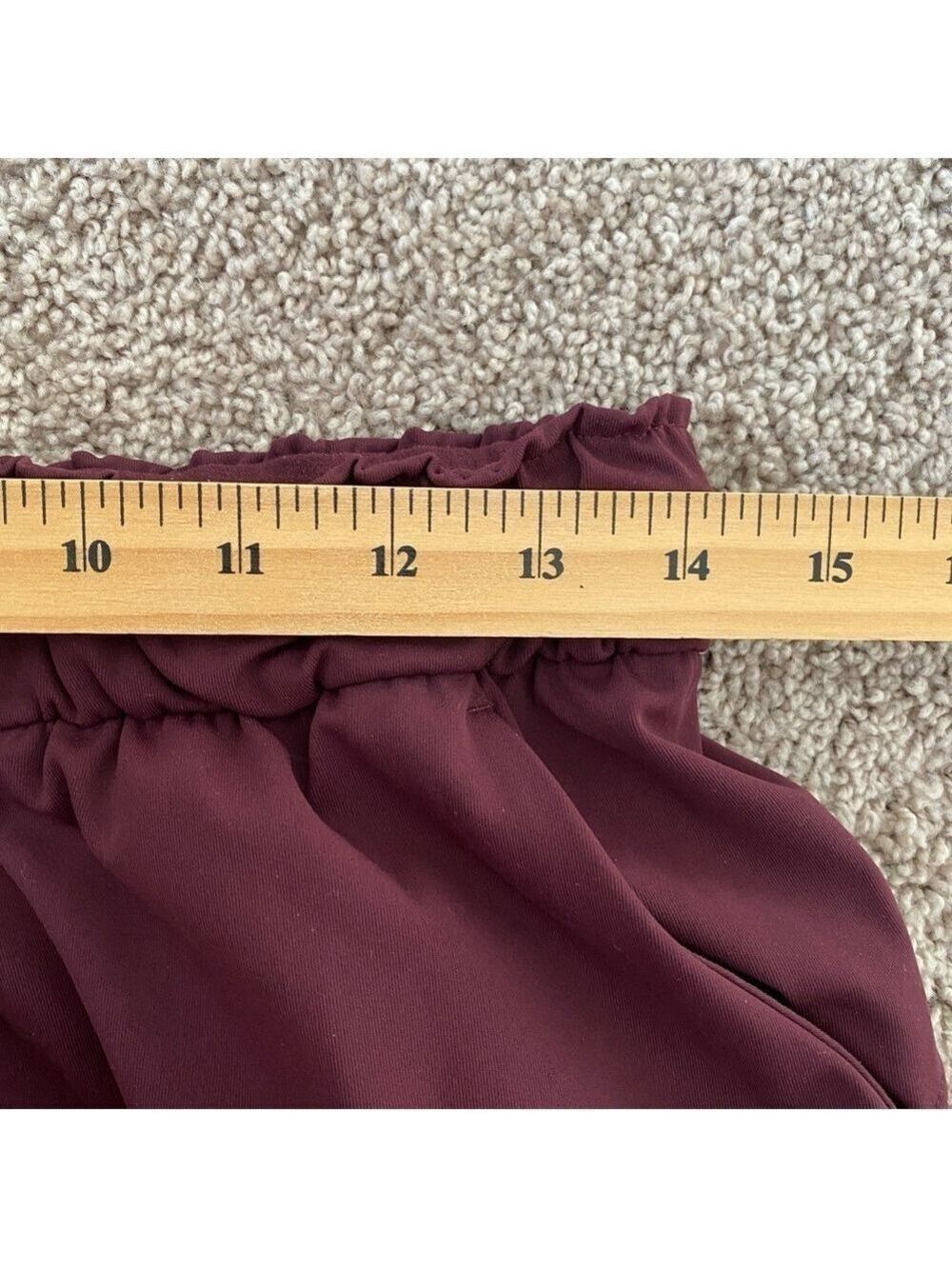 Lululemon Keep Moving 7/8 Pant High Rise Size 8 Cassis Full-On Luxtreme - Picture 12 of 14